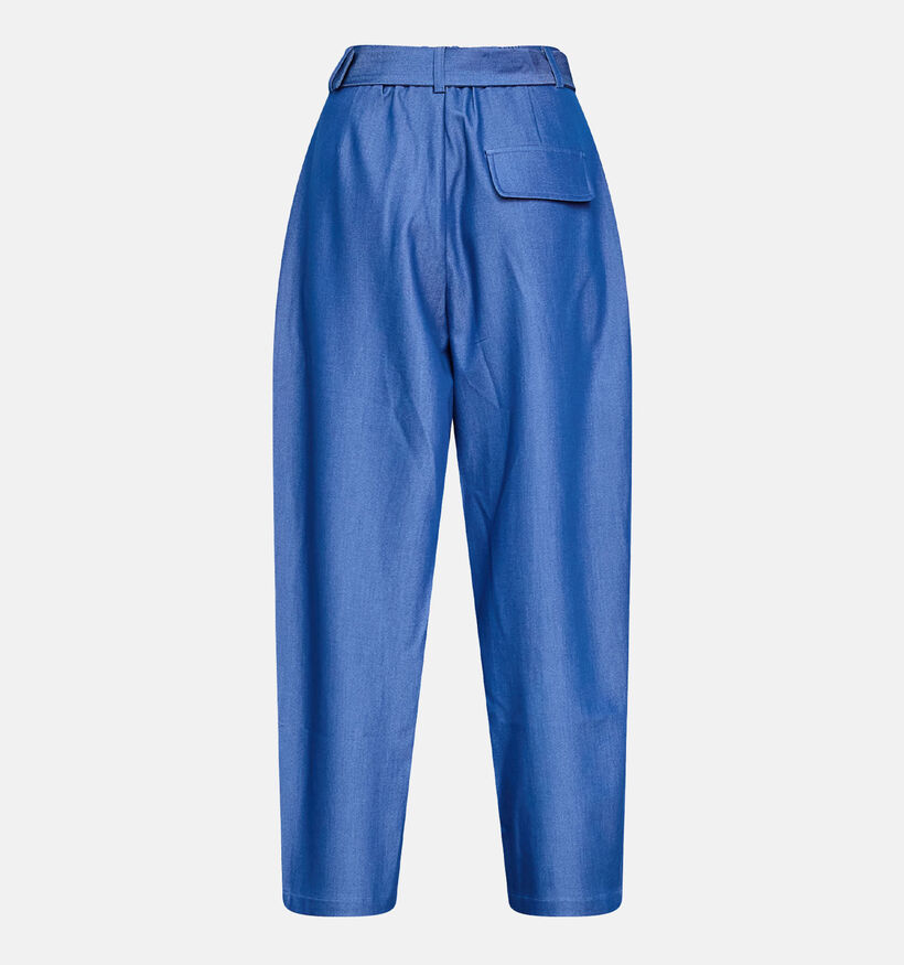 Sisters Point Gaki Pantalon classiques en Bleu pour femmes (384470)