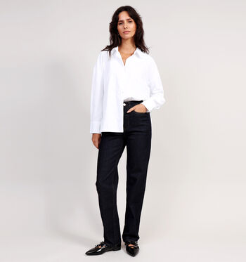 Mom jeans bleu L32