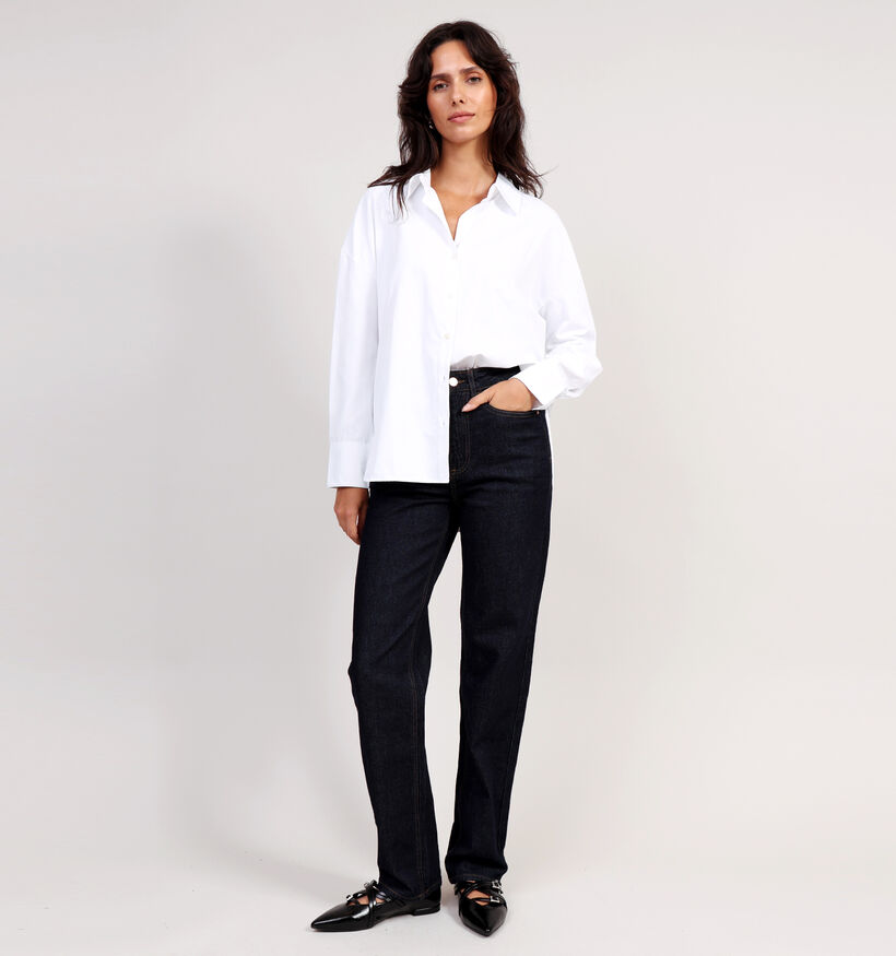 Vila Kelly L32 Mom jeans en Bleu pour femmes (361364)