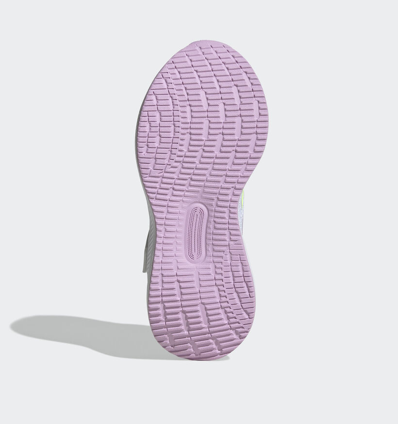 adidas Runfalcon 5 EL C Witte Sneakers voor meisjes (357846) - geschikt voor steunzolen