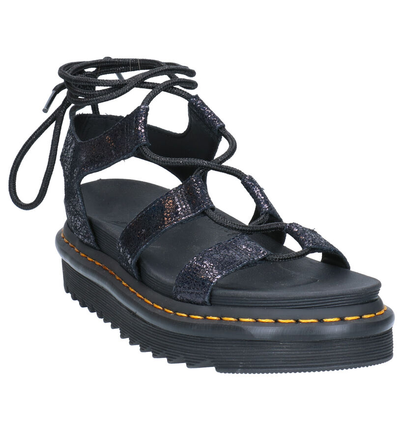 Dr. Martens Nartilla Sandales en Noir en cuir (265533)