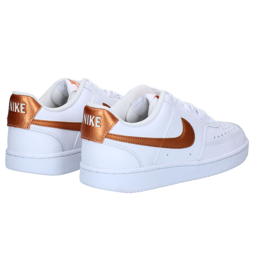 Nike Court Vision Low Baskets en Blanc pour femmes (347839)