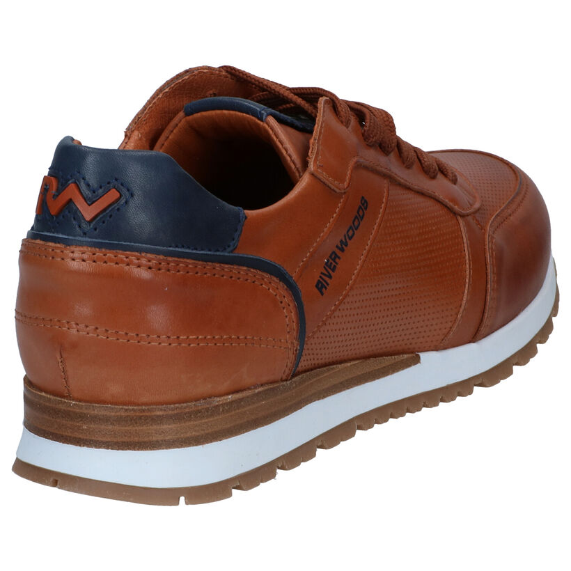 River Woods Chaussures basses en Cognac en cuir (292159)