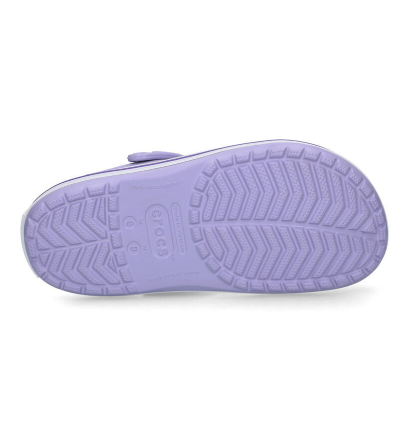 Crocs Crocband Clog Nu-pieds en Violet pour femmes (322213)