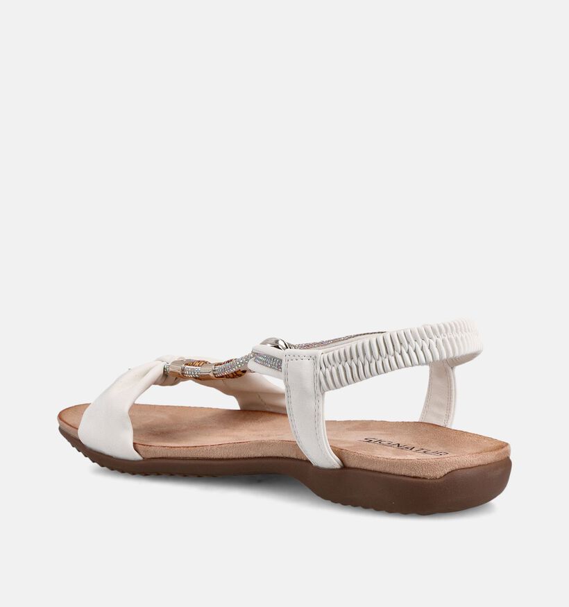 Signatur Sandales en Blanc pour femmes (372331)
