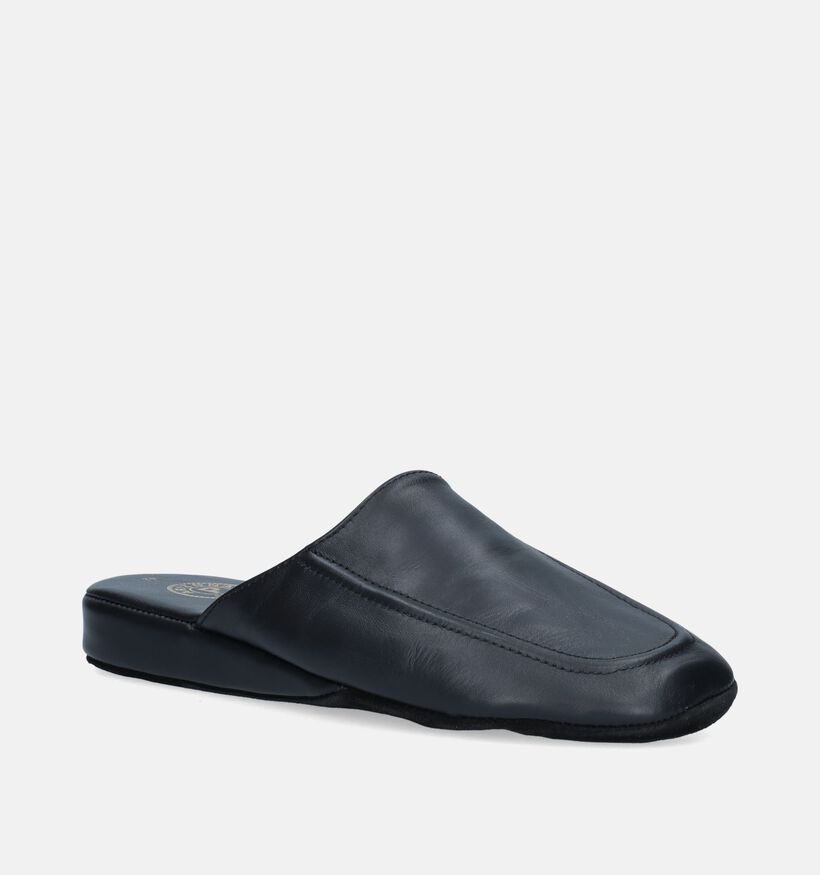 Arizona America Pantoufles en Noir pour hommes (286734)