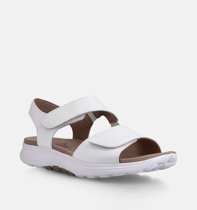 Gabor Rollingsoft Witte Sandalen voor dames (369498) - geschikt voor steunzolen