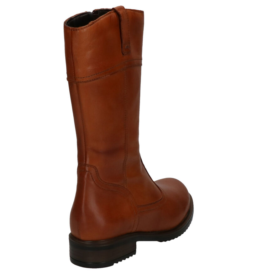 Loli Laly Bottes hautes en Cognac en cuir (298605)