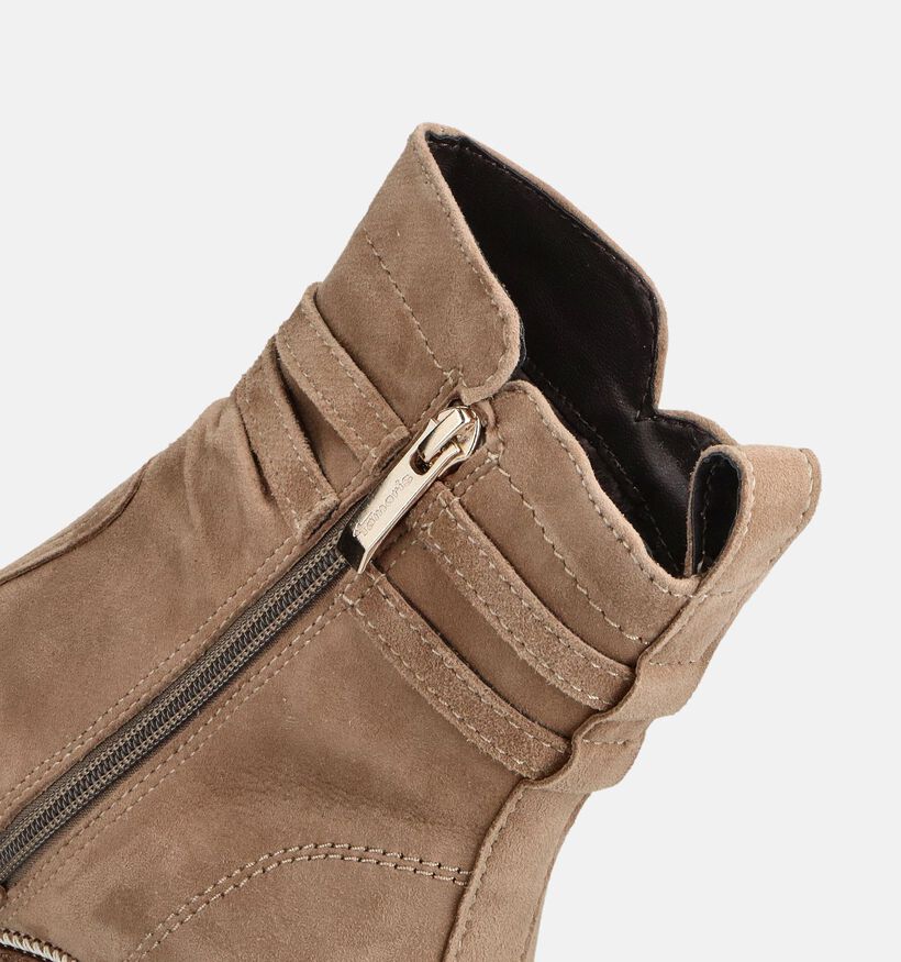 Tamaris Beige Enkellaarzen op Hak voor dames (362779)