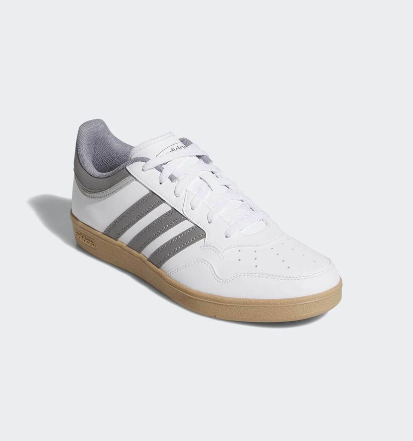 adidas HOOPS 4.0 Wit/Grijze Sneakers voor heren (359487) - geschikt voor steunzolen