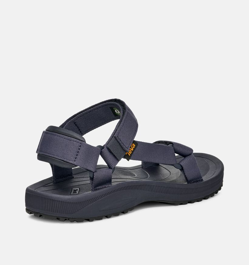 Teva Winsted Sandales en Bleu fonc&eacute; pour hommes (370674)