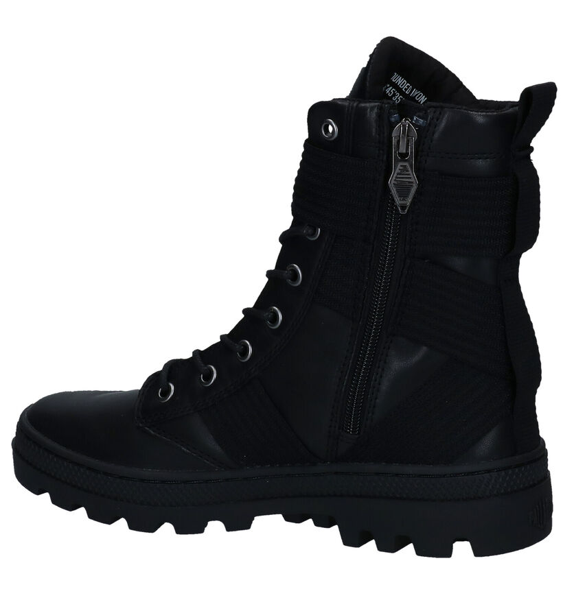 Palladium Pallabosse Bottines en Noir en cuir (294994)