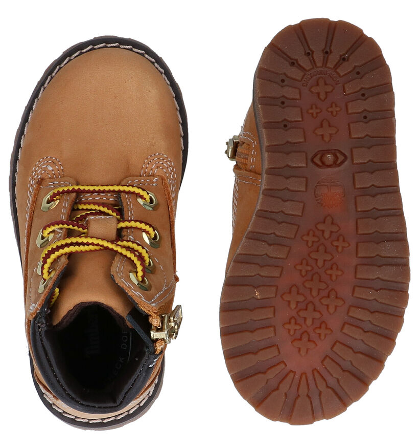 Timberland Pokey Pine 6IN BOOT Bottines en Cognac pour filles, garçons (329073) - pour semelles orthopédiques