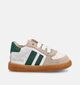 Shoesme Witte/Groene Babysneakers voor meisjes, jongens (372290) - geschikt voor steunzolen