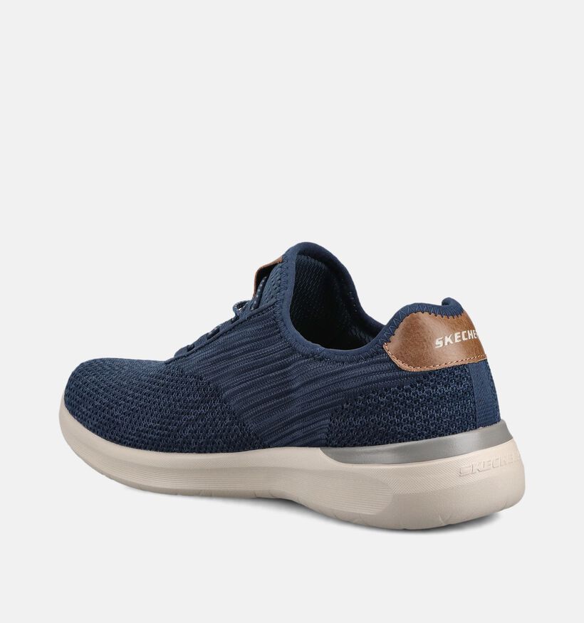 Skechers Lattimore Coringa Donkerblauwe Sneakers voor heren (368676) - geschikt voor steunzolen