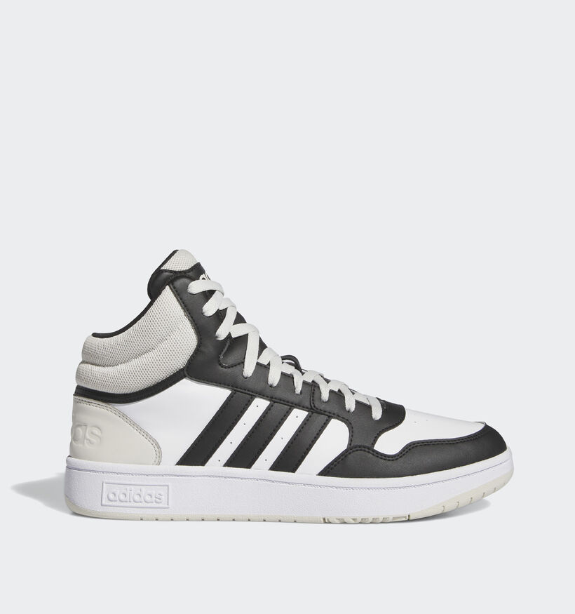 adidas Hoops 3.0 MID Baskets en Blanc pour femmes (349023) - pour semelles orthopédiques