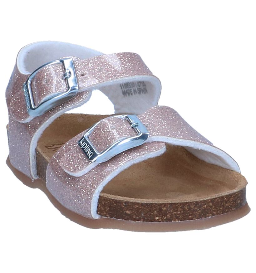 Lichtroze Sandalen Kipling Kari in kunstleer (247655)