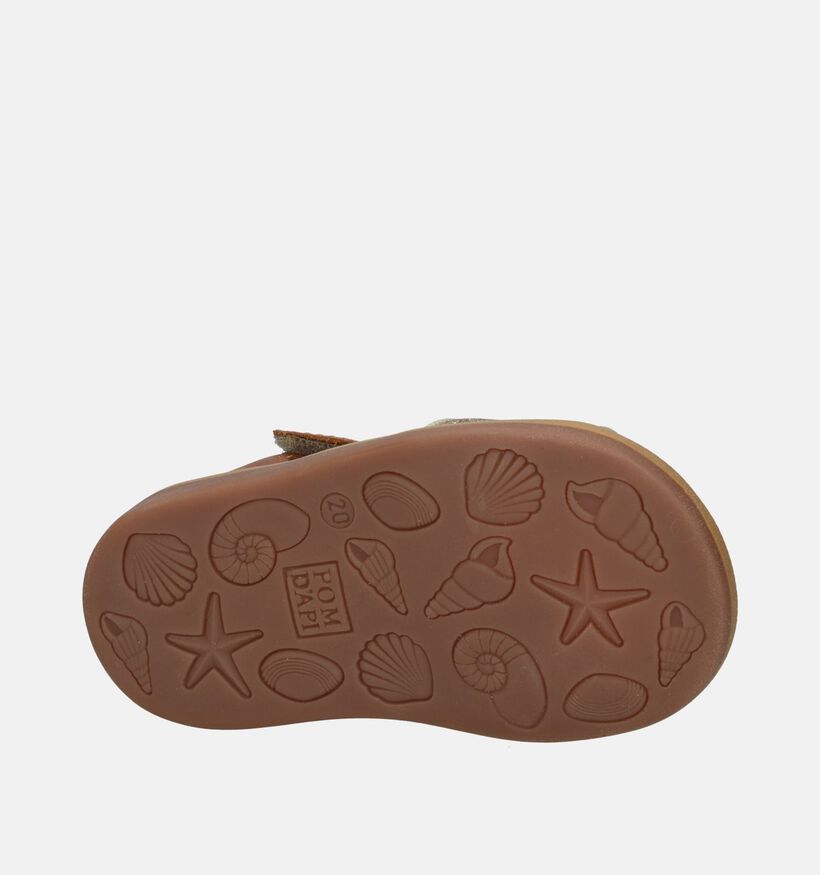 Pom d'Api Poppy Tao Easy Cognac Babysandalen voor meisjes (337989)