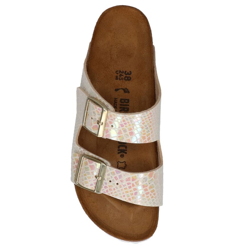 Birkenstock Arizona Zwarte Slippers voor dames (294826)