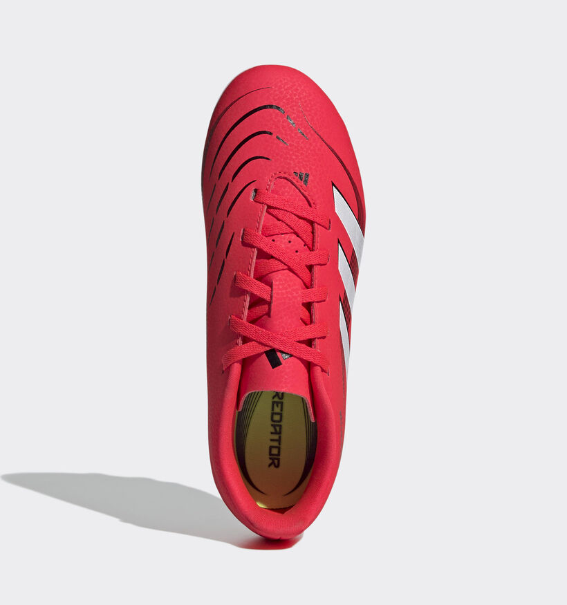 adidas Predator Club Zwarte Voetbalschoenen voor jongens, meisjes (350590) - geschikt voor steunzolen