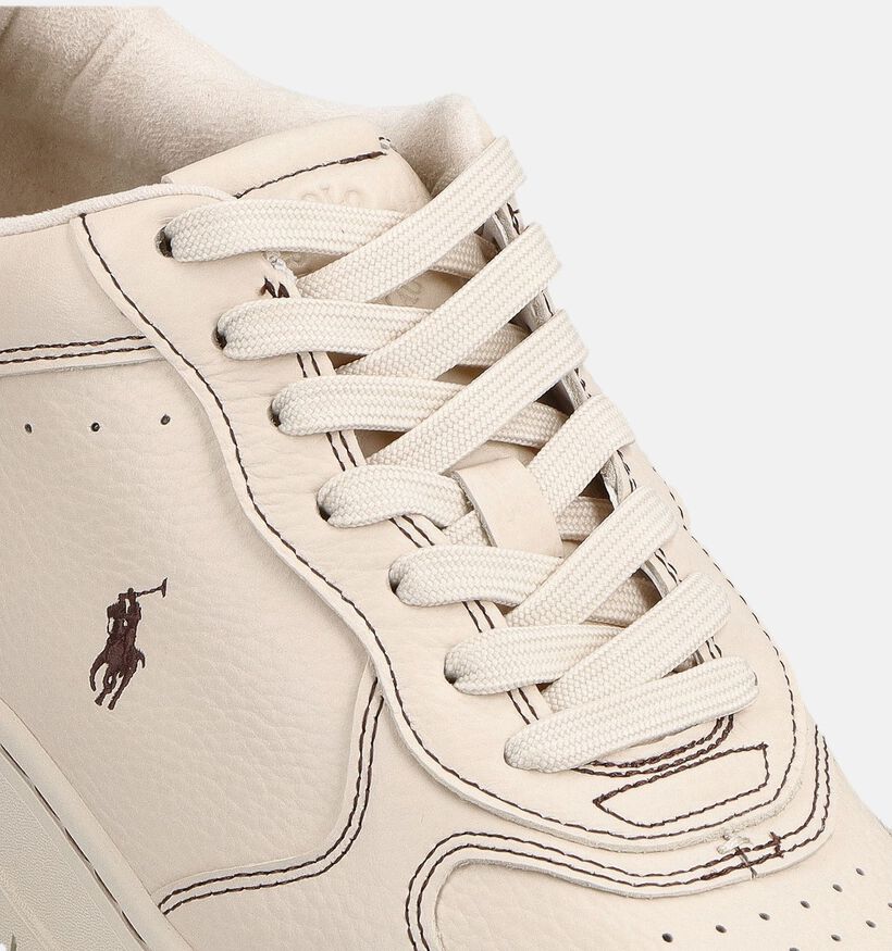 Polo Ralph Lauren Masters Ecru Sneakers voor heren (377253) - geschikt voor steunzolen