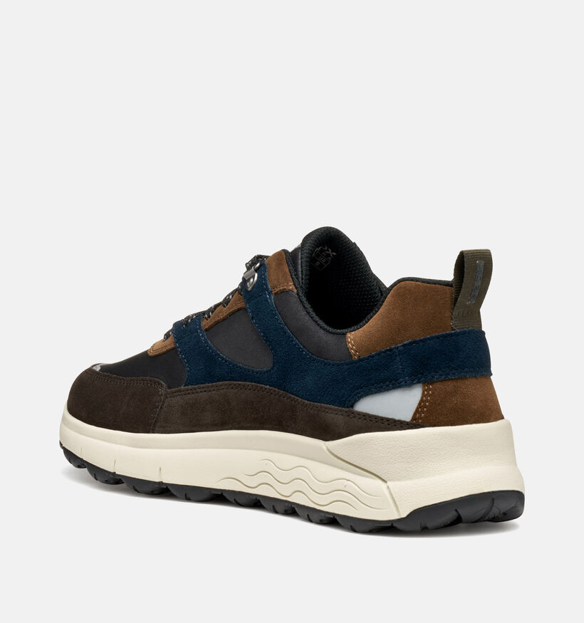 Geox Spherica Chaussures plates en Marron pour hommes (360101) - pour semelles orthopédiques