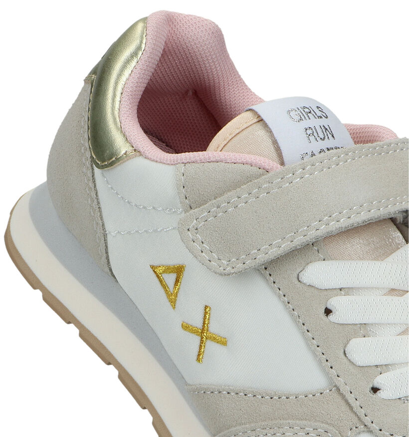 Sun 68 Witte sneakers voor meisjes (321072)