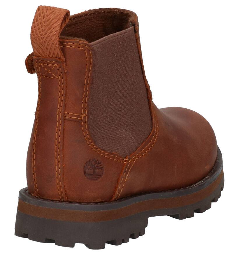 Timberland Courma Kid Chelsea Bottines en Marron pour garçons (313039) - pour semelles orthopédiques