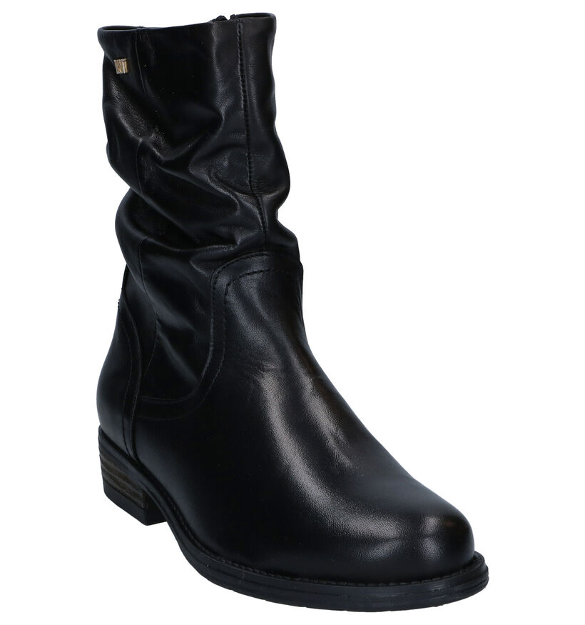 River Woods Angie Cognac Enkellaarzen in leer (298433)