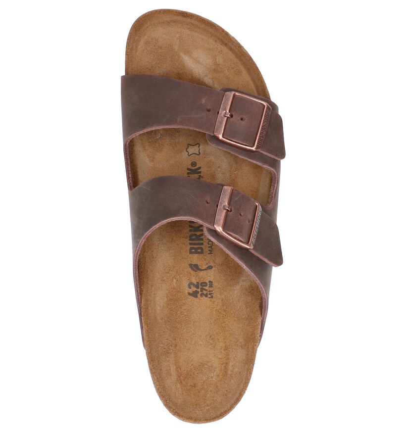 Birkenstock Arizona Nu-pieds en Marron pour hommes (322411)