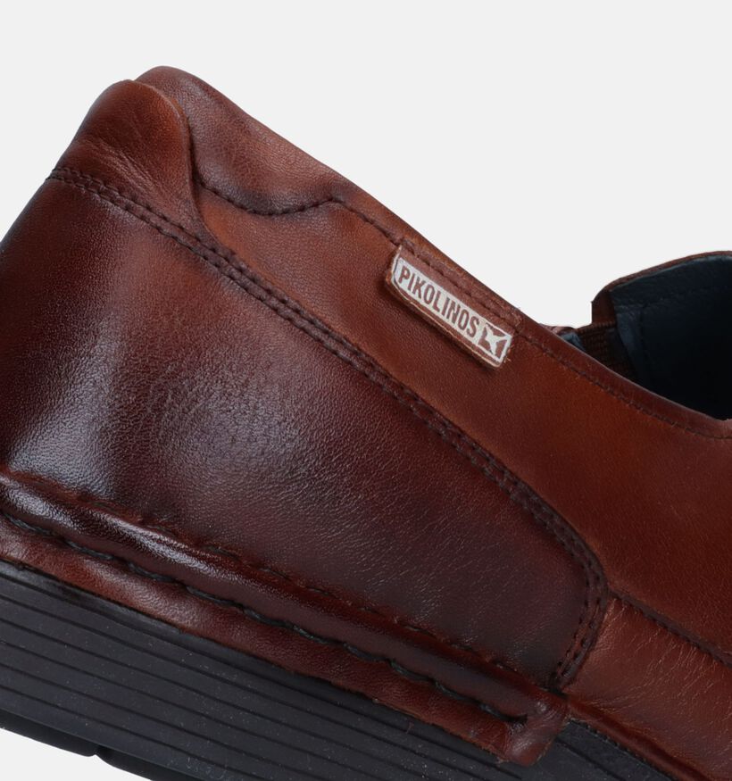 Pikolinos Inca Mocassins en Cognac pour hommes (329634) - pour semelles orthopédiques