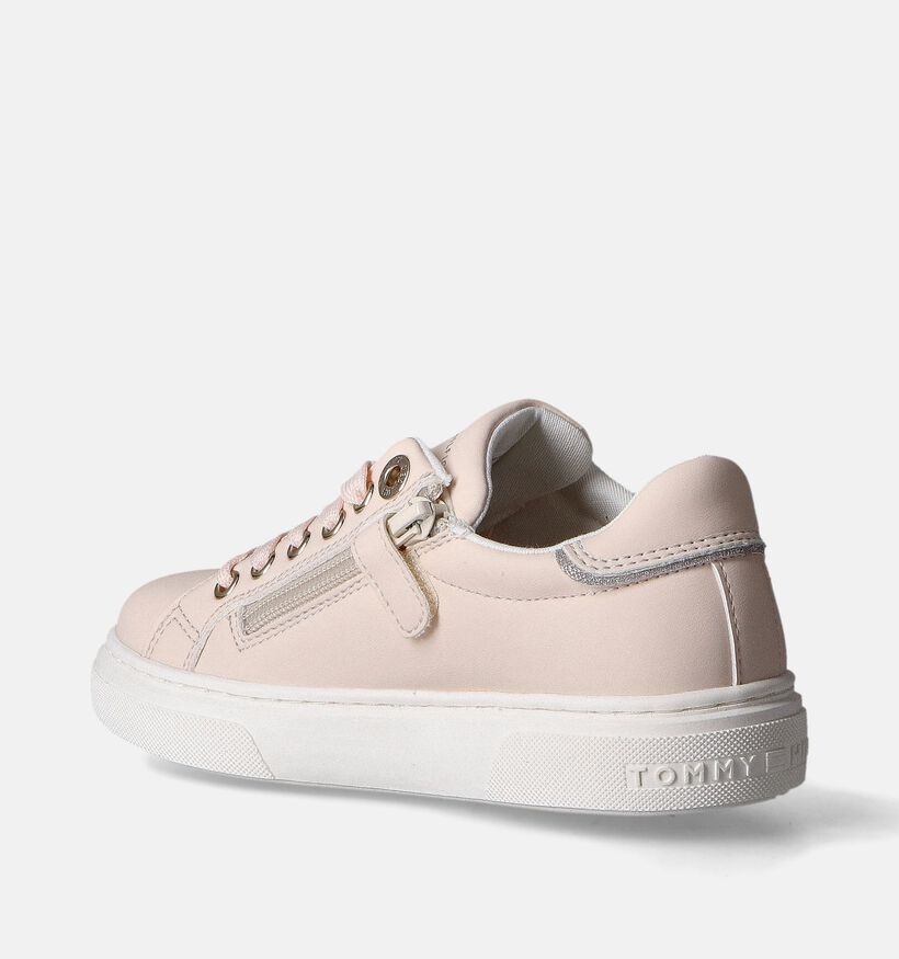 Tommy Hilfiger Baskets basses en Rose pour filles (352559) - pour semelles orthopédiques