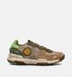 Satorisan Chaussures plates en Vert kaki pour hommes (361962) - pour semelles orthopédiques
