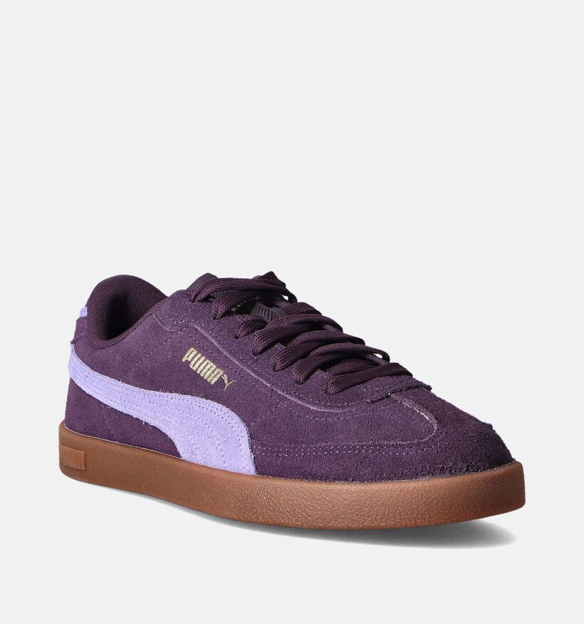 Puma Club II Era Suede Baskets en Mauve pour femmes (350420) - pour semelles orthopédiques
