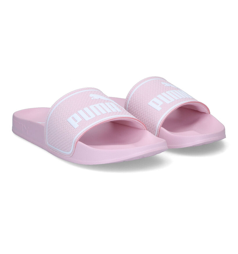 Puma Leadcat Claquettes en Mauve pour femmes (301375)