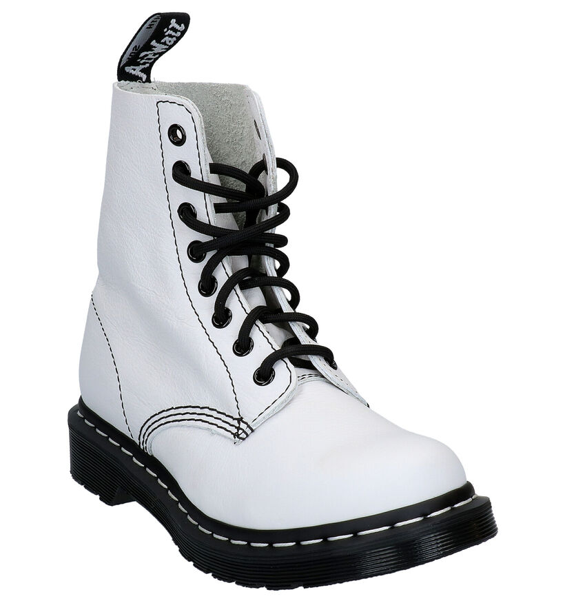 Dr. Martens 1460 Pascal Bottines en Blanc en cuir (265530)