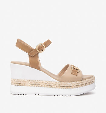 NeroGiardini Sandalen Wit/Beige