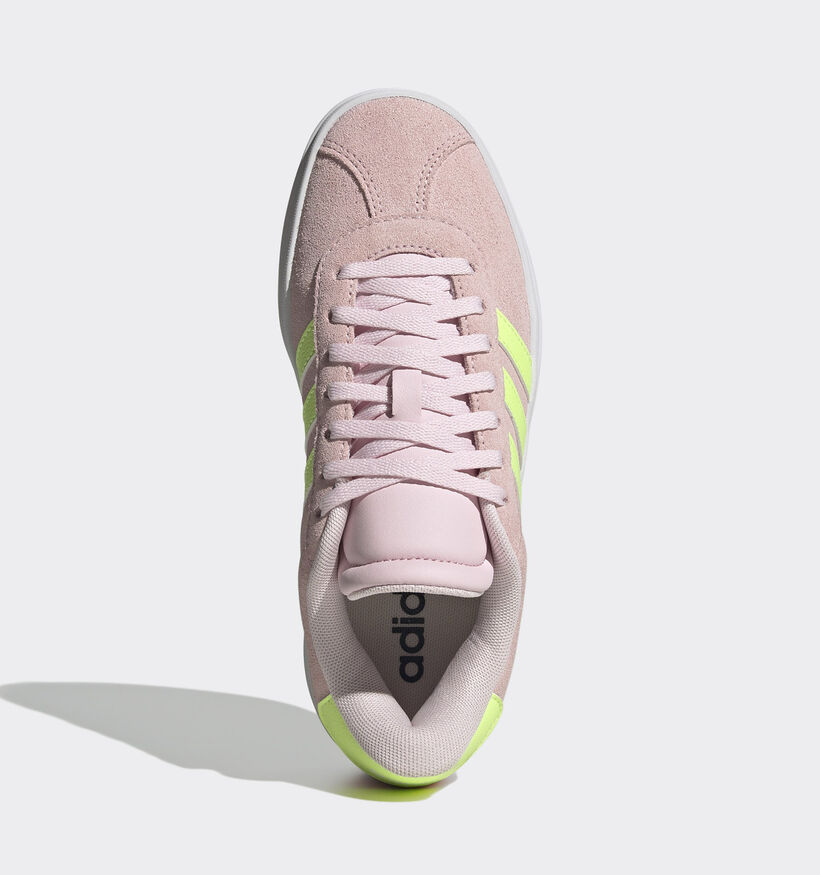 adidas Court Bold Baskets en Rose pour filles (350152)