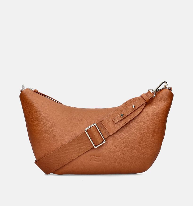 Crinkles Sac porté croisé en Noir pour femmes (349014)
