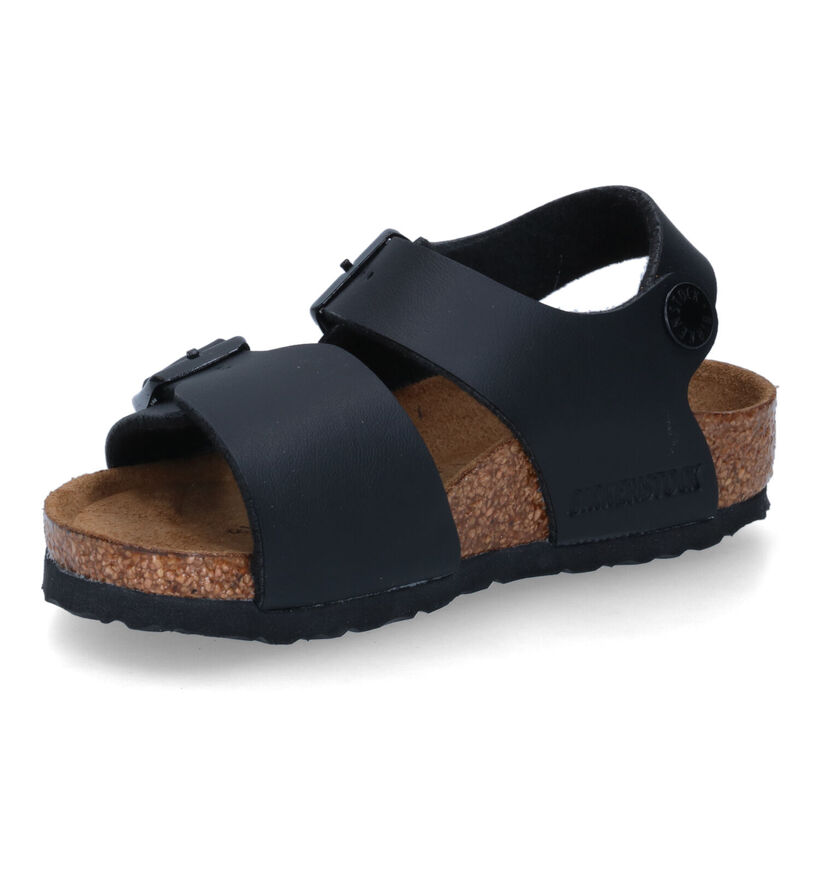 Birkenstock New York  Sandales en Noir pour garçons (338096)