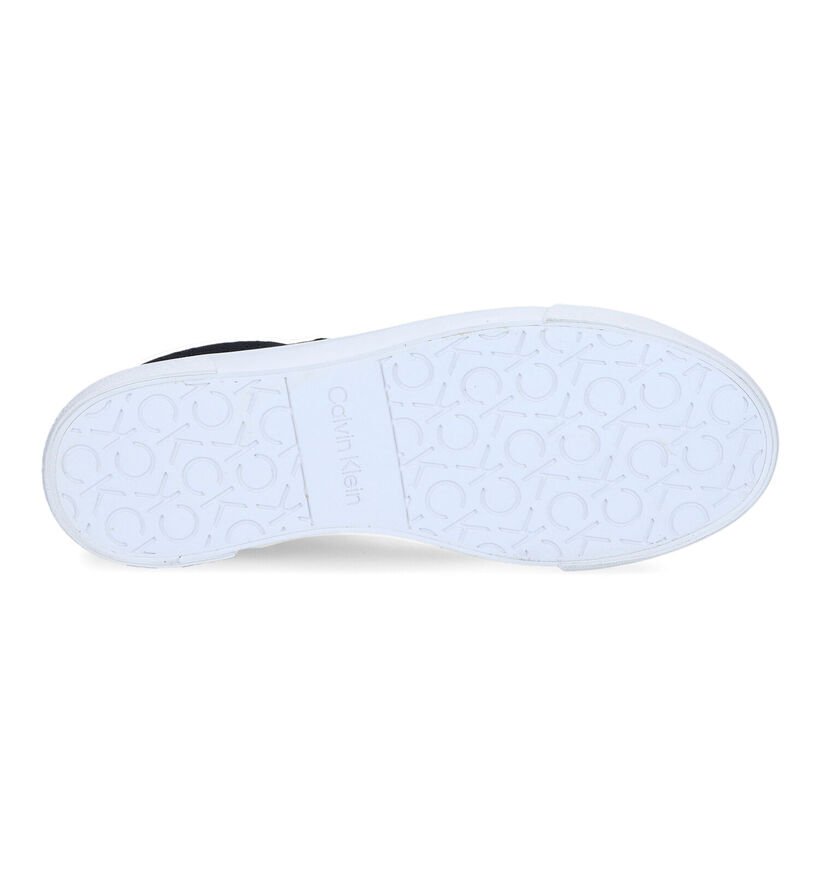 Calvin Klein Vulcanized Zwarte Sneakers in stof (310789)