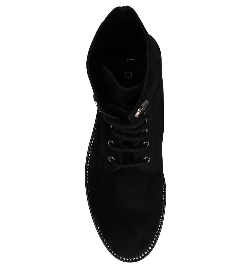 Love Bottines en Noir en daim (231317)