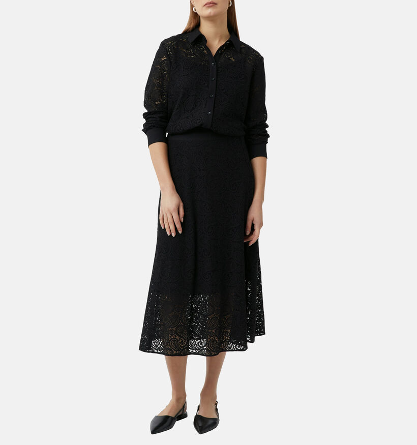 comma Blouse en Noir pour femmes (366539)