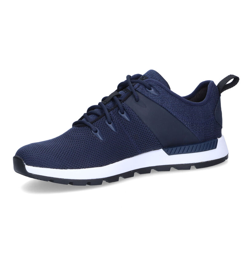 Timberland Sprint Trekker Blauwe Sneakers in nubuck (303819)