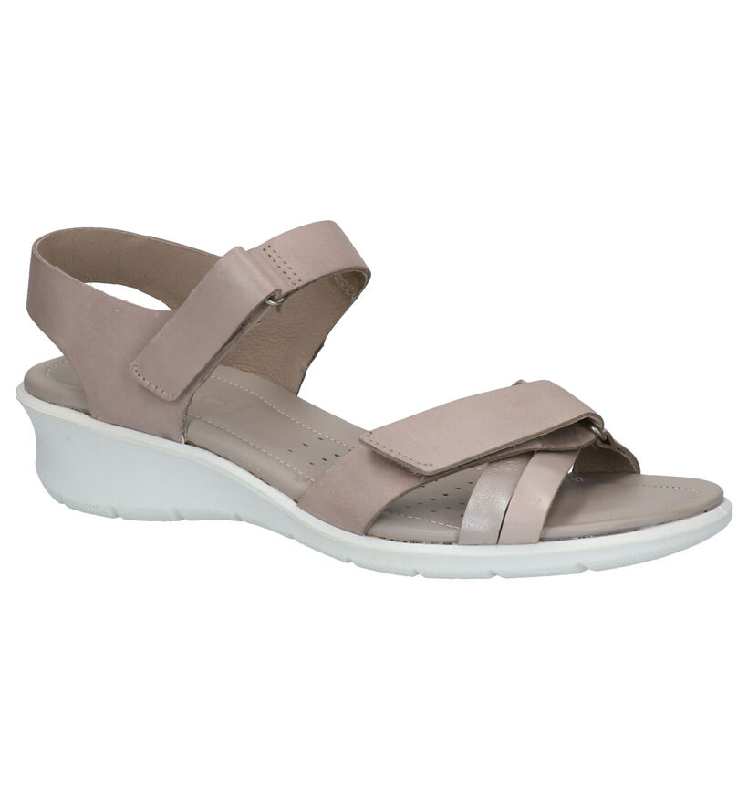 Ecco Felicia Grijze Sandalen in leer (269690)