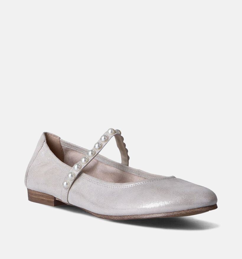 Tamaris Ballerines en Argent pour femmes (351556)