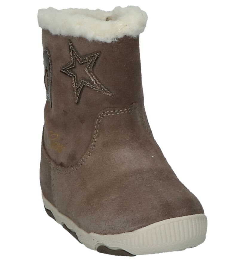 Geox Bottes basses en Taupe en daim (200290)