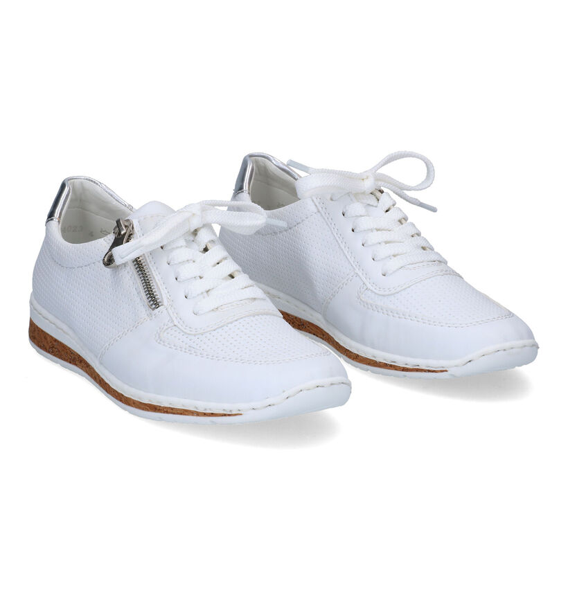 Rieker Witte Sneakers voor dames (335508)