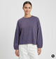 Desires Taianna Oversized Blauwe Sweater voor dames (379178)
