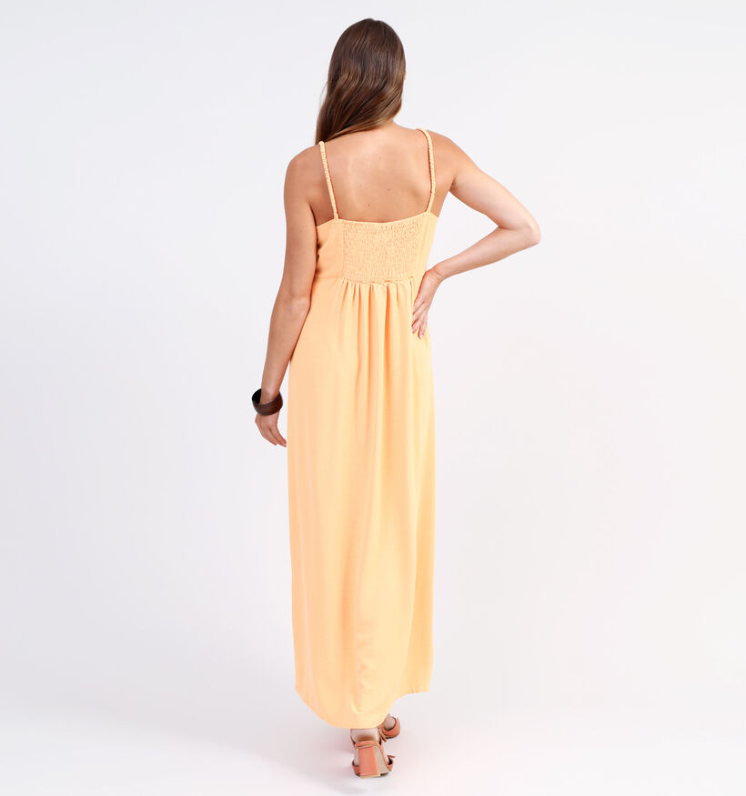 Vero Moda Utyra Singlet Ankle Robe en Orange (327215)